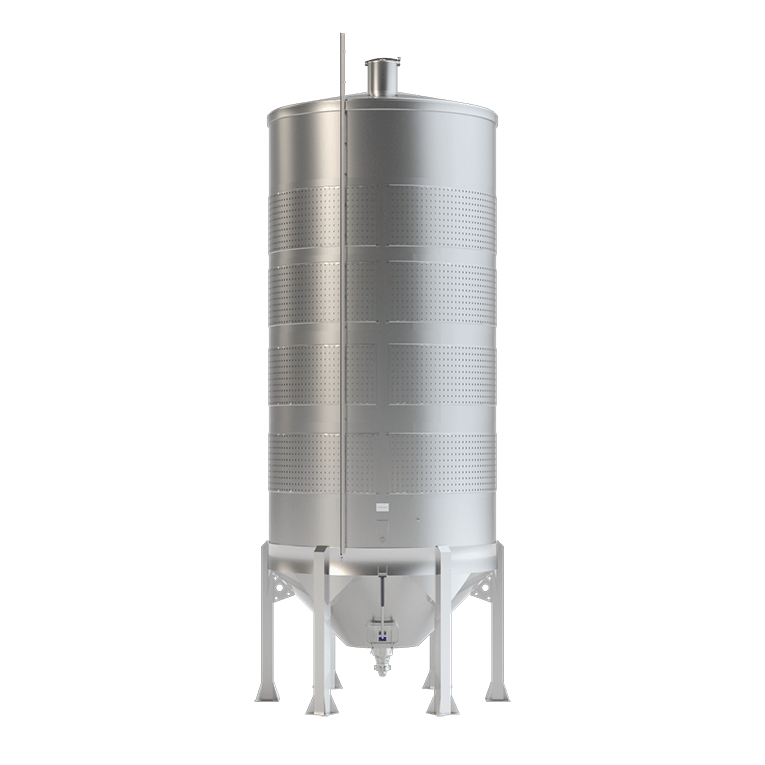 Tank With Mechanical Discharge