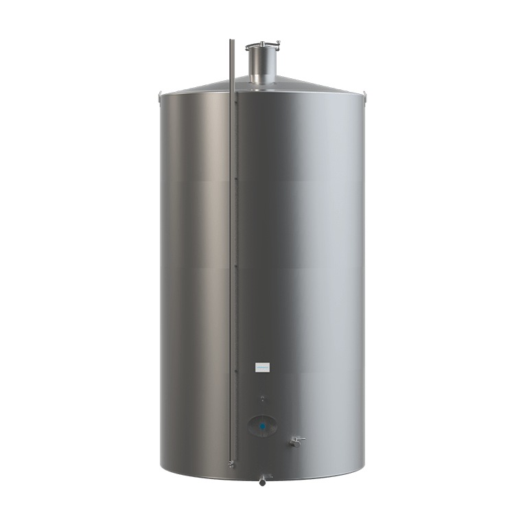 Inclined Flat Bottom Tank for Solid Cement